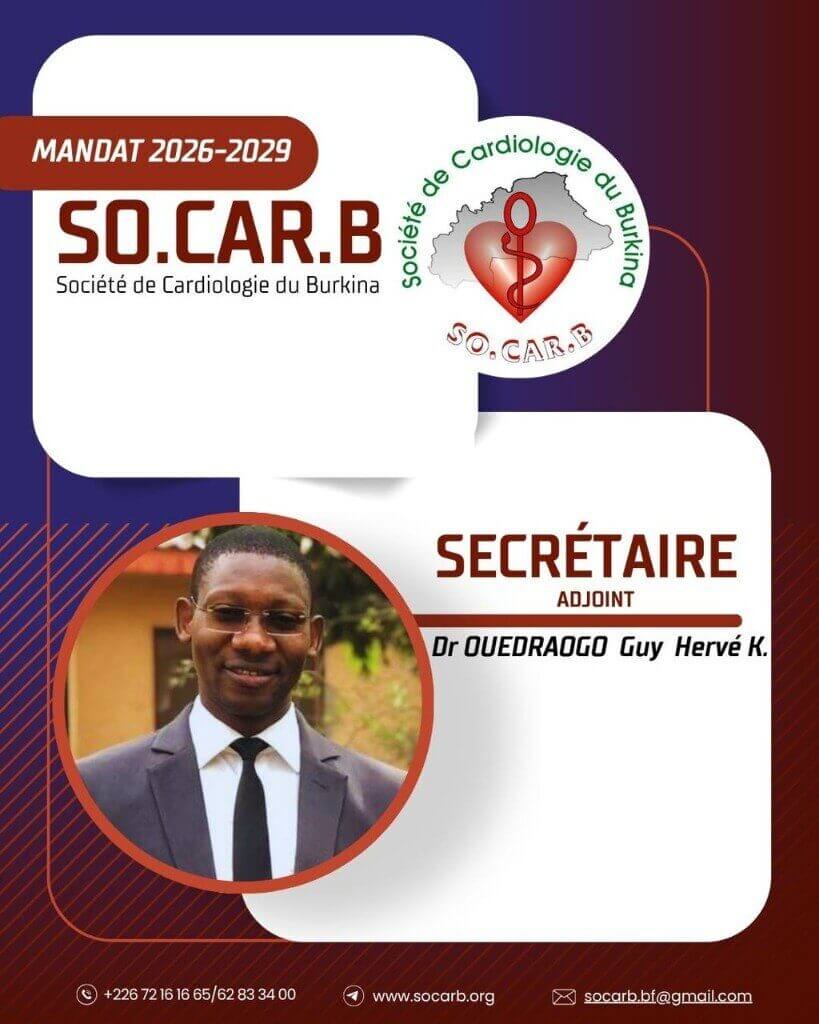 Deputy Secretary : Dr OUEDRAOGO Guy Hervé K.