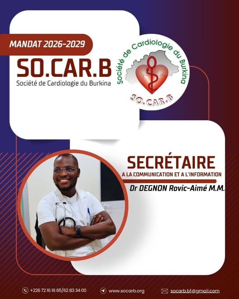 Secretary for Communication and Information : Dr DEGNON Rovic-Aimé M.M.